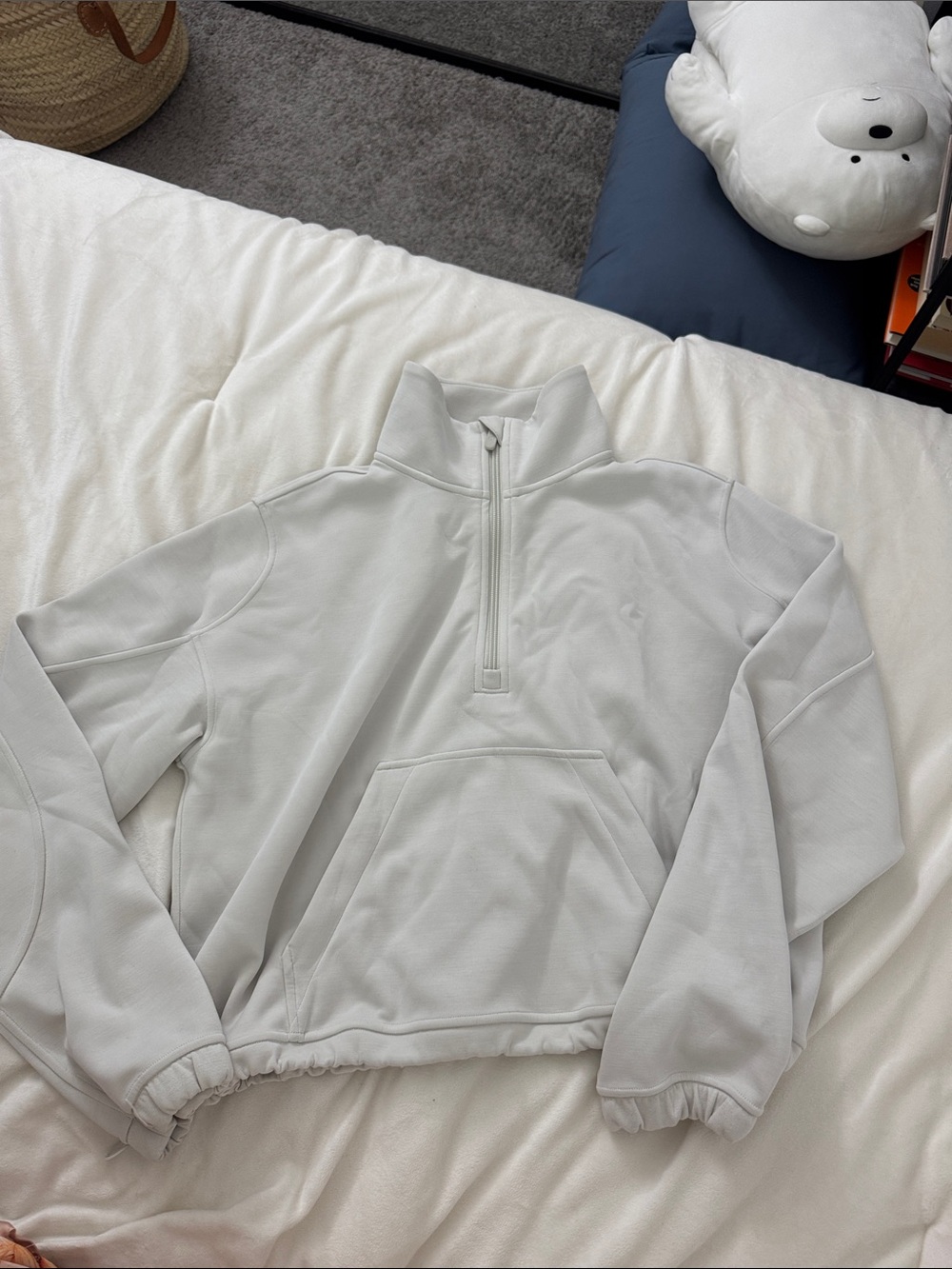 Lululemon soft zip Pullover Sweater